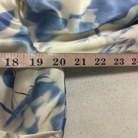 FORMAL PARTY AW 16 2X Plus Blue Oceanic fantasy bridesmaid maxi dress NEW B165 - Picture 6 of 8